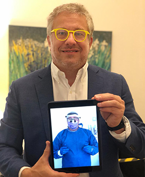Retrato profesional de Dr. Pablo Gamboa Descole