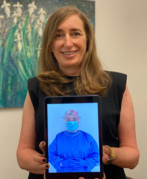 Retrato profesional de Dra. Silvia E. Kahn